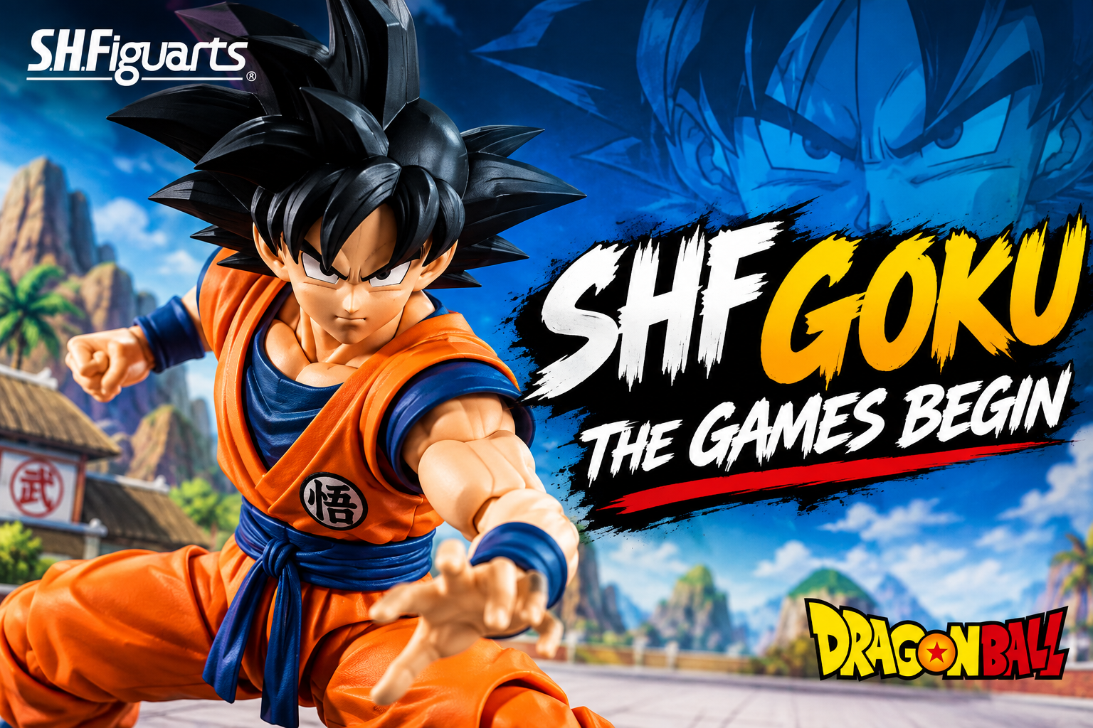 shf goku the games begin